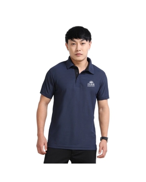 Greys&Blues AeroPiq Polo Tshirt- Navy Blue